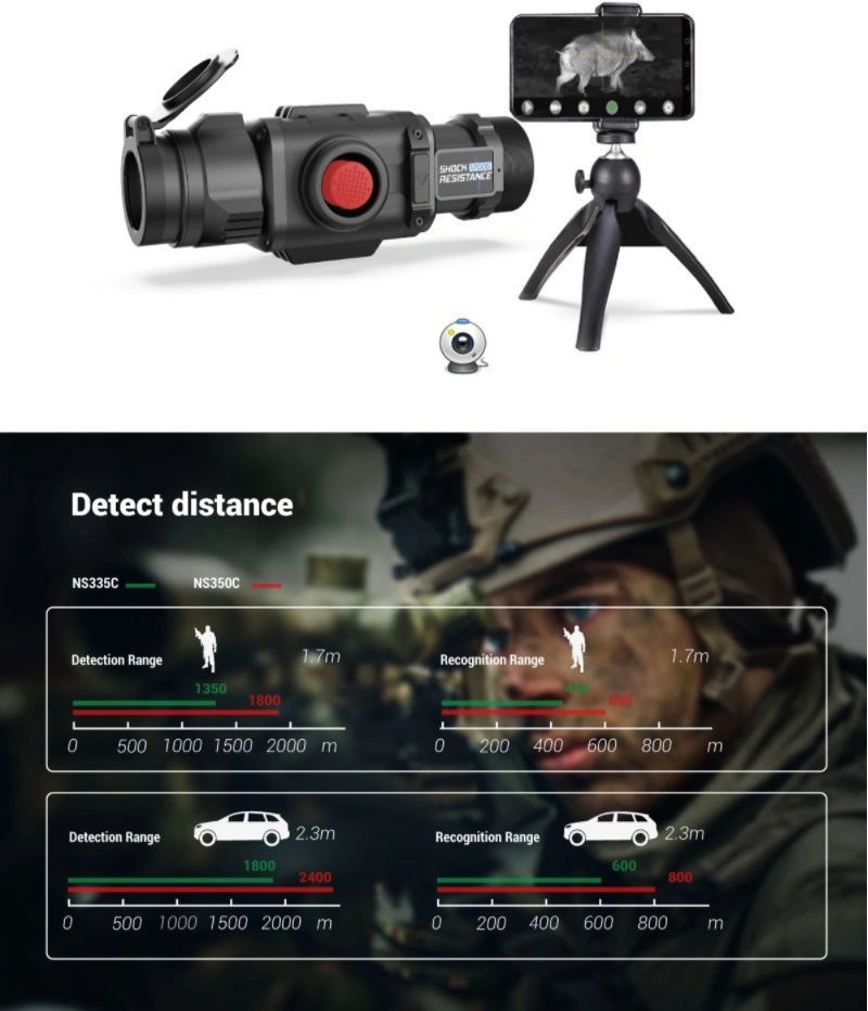 Thermal Scope Night Vision Thermal Imaging Monocular Scope Hunting Optical Equipment
